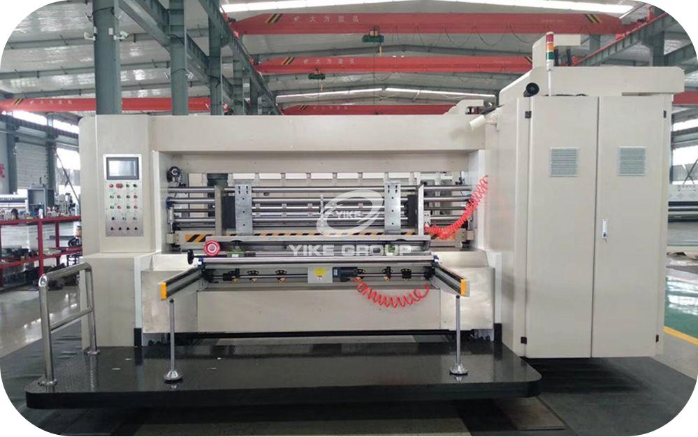 Flexo Printer Slotter Die Cutter Machine Waiting for Shipping